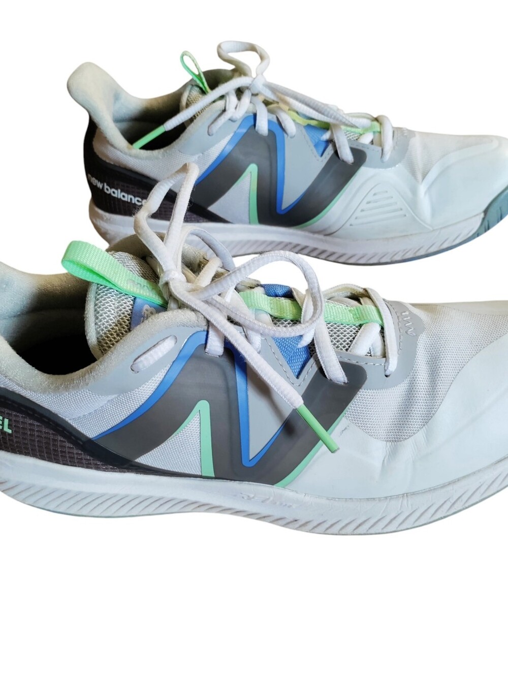 New Balance 796v3 Padel Athletic Sneakers Sporty Low White Logo